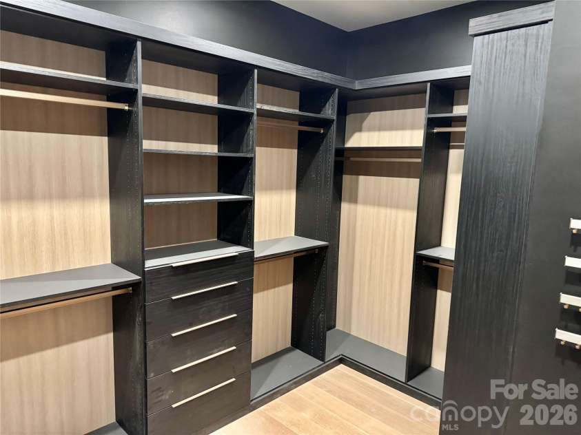 22554 John Gamble Road, Cornelius, NC 28031.  MLS# CAR4259378, YatesRealty ID 14195. Primary Closet