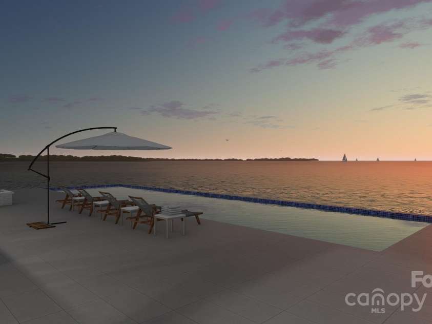 22554 John Gamble Road, Cornelius, NC 28031.  MLS# CAR4259378, YatesRealty ID 14195. Sunrise rendering