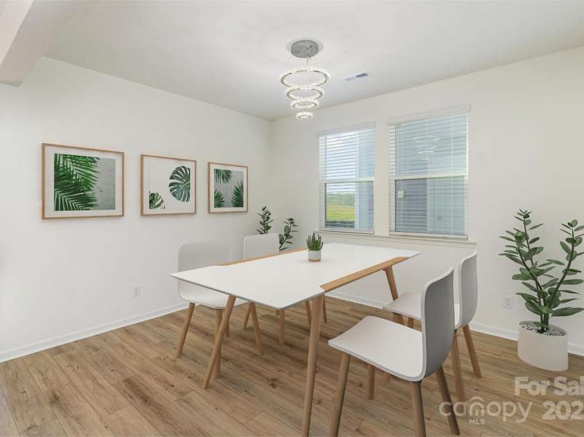 5013 Dunsford Drive, Denver, NC 28037.  MLS# CAR4235751, YatesRealty ID 14198. Virtually Staged Dining Room