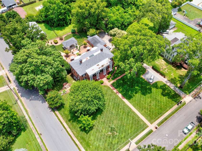 110 Gaston Street, Kings Mountain, NC 28086.  MLS# CAR4273043, YatesRealty ID 142. Aerial View