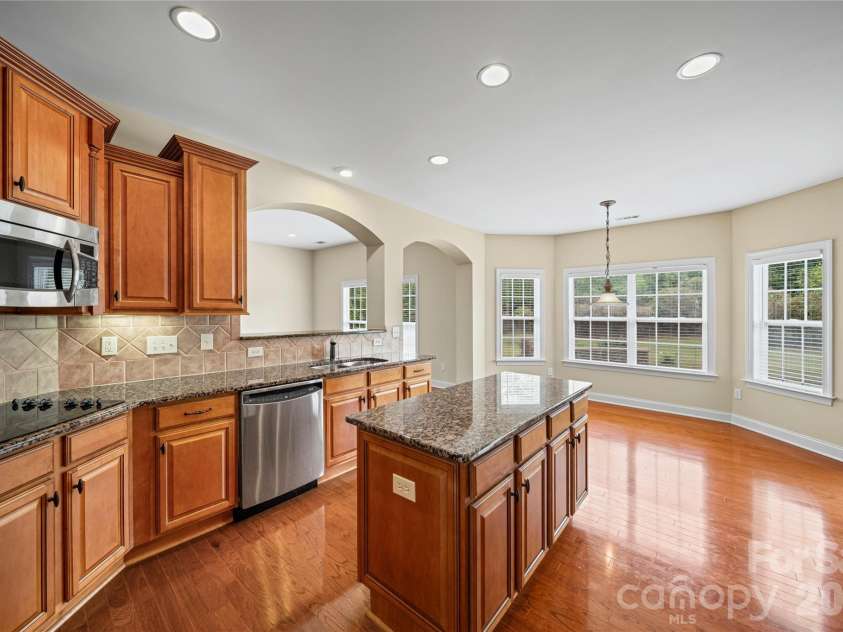 8734 Savannah Road, Harrisburg, NC 28075.  MLS# CAR4371873, YatesRealty ID 14204. Kitchen & Breakfast Area