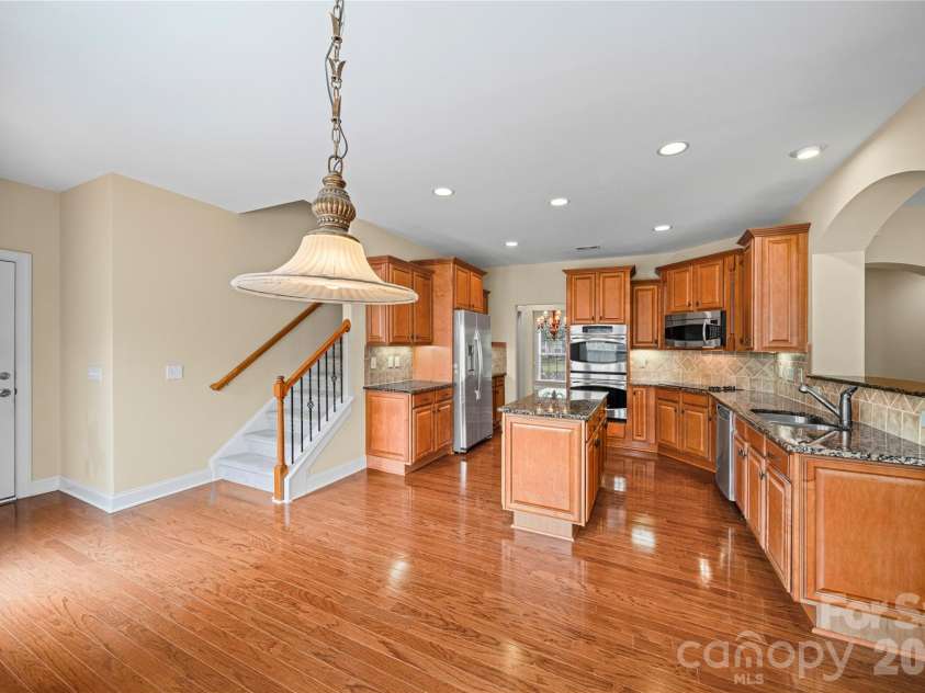 8734 Savannah Road, Harrisburg, NC 28075.  MLS# CAR4371873, YatesRealty ID 14204. Kitchen & Breakfast Area