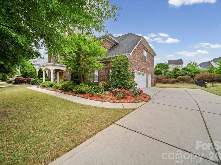 8734 Savannah Road, Harrisburg, NC 28075.  MLS# CAR4371873, YatesRealty ID 14204. Right Front Exterior