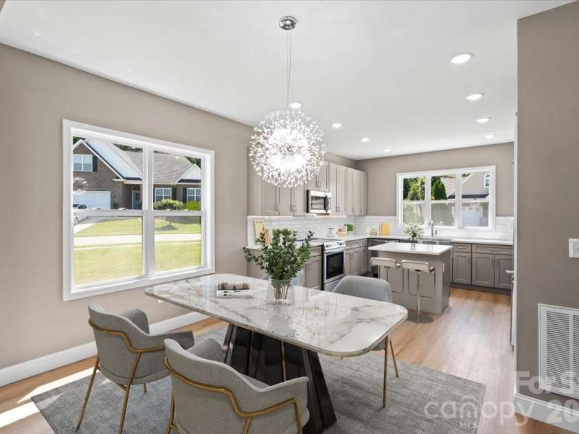 1033 12th Avenue Drive, Hickory, NC 28601.  MLS# CAR4372272, YatesRealty ID 14206. Virtually Staged