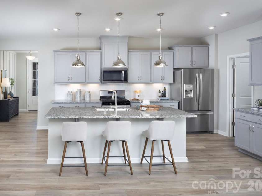 1204 Honey Trail, Monroe, NC 28112.  MLS# CAR4373022, YatesRealty ID 14211. Kitchen
