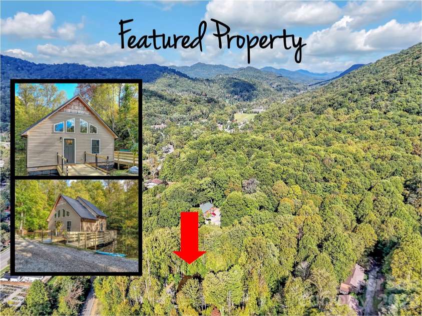 535 Hemlock Loop, Maggie Valley, NC 28751.  MLS# CAR4373027, YatesRealty ID 14213. 