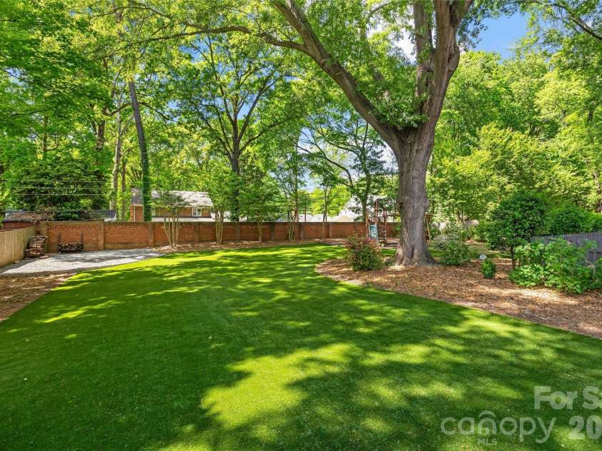 5145 Lansing Drive, Charlotte, NC 28270.  MLS# CAR4371844, YatesRealty ID 14216. Backyard