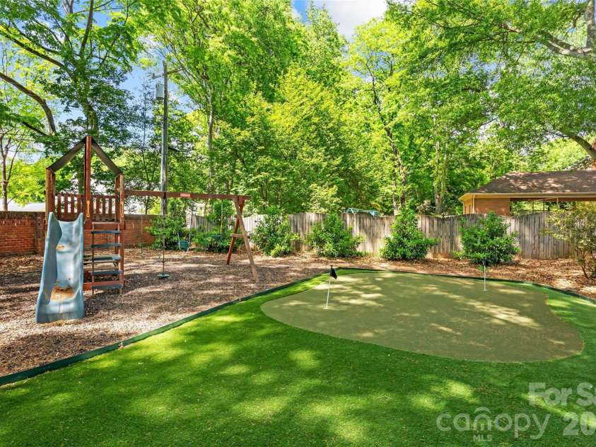5145 Lansing Drive, Charlotte, NC 28270.  MLS# CAR4371844, YatesRealty ID 14216. Backyard