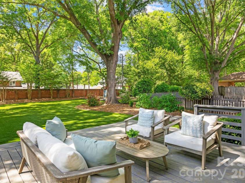 5145 Lansing Drive, Charlotte, NC 28270.  MLS# CAR4371844, YatesRealty ID 14216. Deck