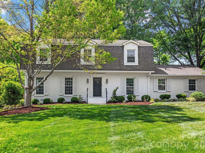 5145 Lansing Drive, Charlotte, NC 28270.  MLS# CAR4371844, YatesRealty ID 14216. Front Exterior