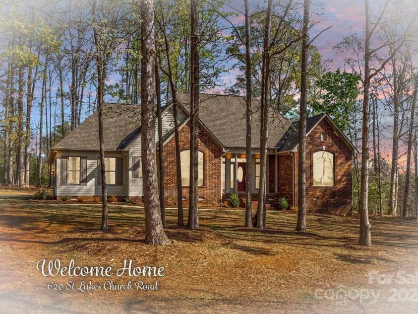620 St Lukes Church Road, Salisbury, NC 28146.  MLS# CAR4240398, YatesRealty ID 14224. 
