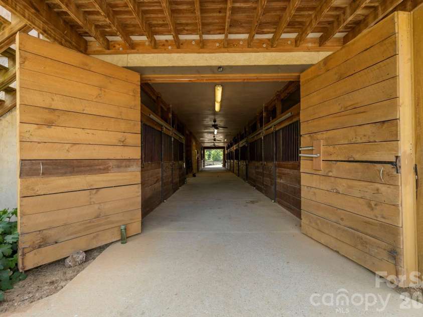 442 Blantyre Church Road, Horse Shoe, NC 28742.  MLS# CAR4371829, YatesRealty ID 14233. Main barn