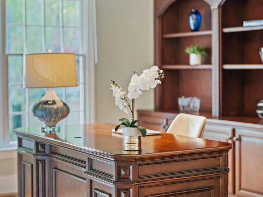 12644 Lahinch Court, Charlotte, NC 28277.  MLS# CAR4364918, YatesRealty ID 14234. Office situated in the main level bedroom
