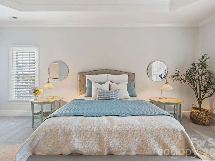 12644 Lahinch Court, Charlotte, NC 28277.  MLS# CAR4364918, YatesRealty ID 14234. Primary bedroom