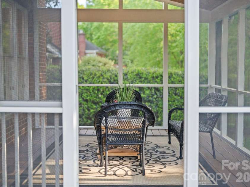 12644 Lahinch Court, Charlotte, NC 28277.  MLS# CAR4364918, YatesRealty ID 14234. Sunroom