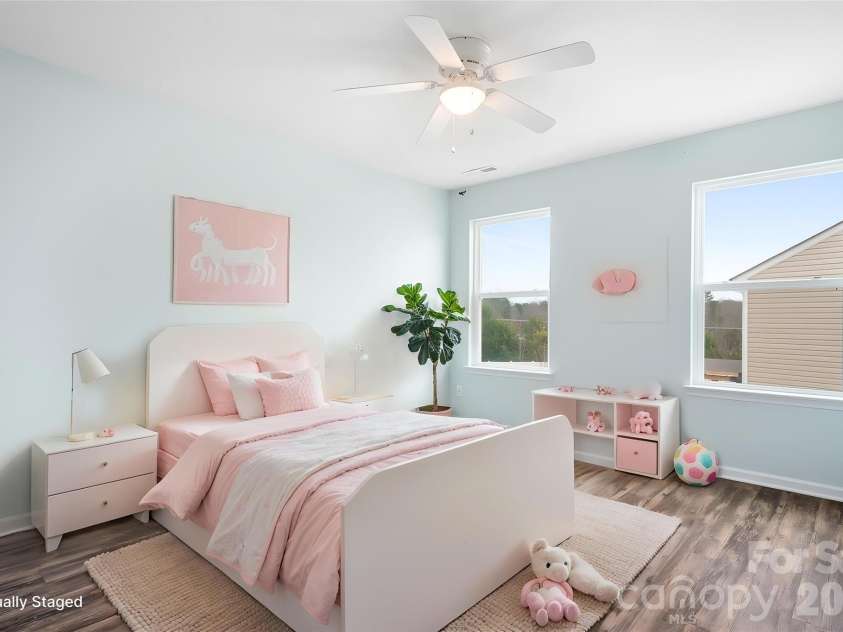 6308 Durango Way, Denver, NC 28037.  MLS# CAR4336580, YatesRealty ID 14236. Upstairs Bedroom 2 Virtually staged