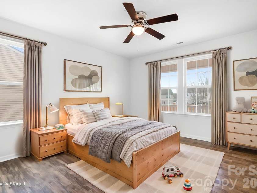 6308 Durango Way, Denver, NC 28037.  MLS# CAR4336580, YatesRealty ID 14236. Upstairs bedroom 3 Virtually Staged