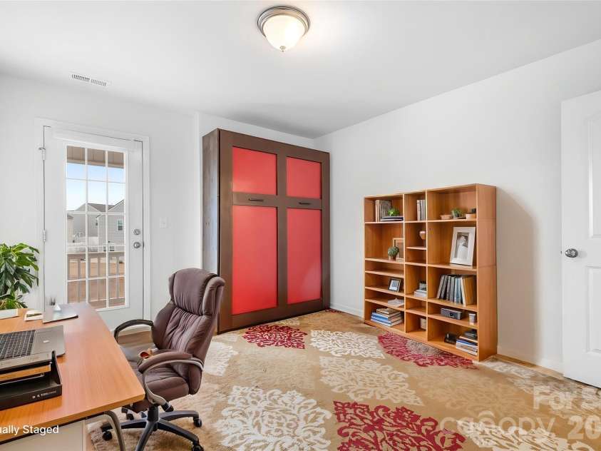 6308 Durango Way, Denver, NC 28037.  MLS# CAR4336580, YatesRealty ID 14236. Upstairs bedroom 4/Office Virtually Staged