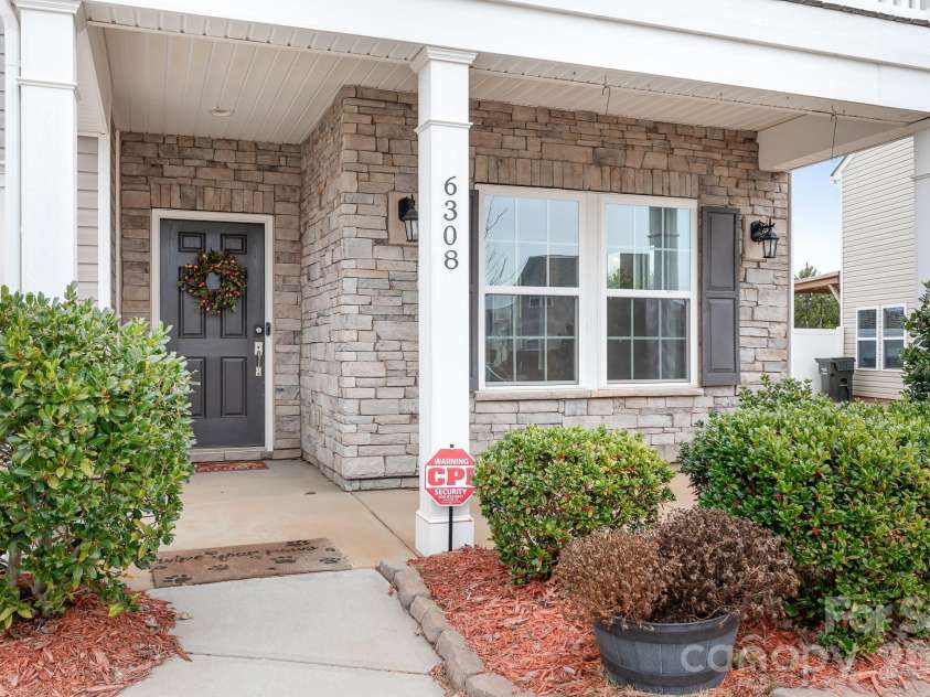 6308 Durango Way, Denver, NC 28037.  MLS# CAR4336580, YatesRealty ID 14236. View of front porch/ Entrance