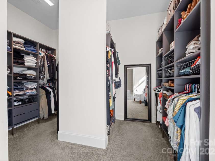 151 Powder Spring Drive, Statesville, NC 28677.  MLS# CAR4238124, YatesRealty ID 14238. Primary closet