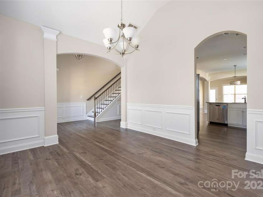 9026 Raven Top Drive, Mint Hill, NC 28227.  MLS# CAR4316455, YatesRealty ID 14246. Formal dining space right off the foyer that has direct access to kitchen.