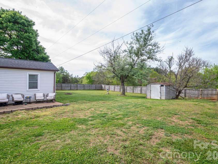 104 White Street, Casar, NC 28020.  MLS# CAR4368115, YatesRealty ID 14250. Fenced in Back Yard