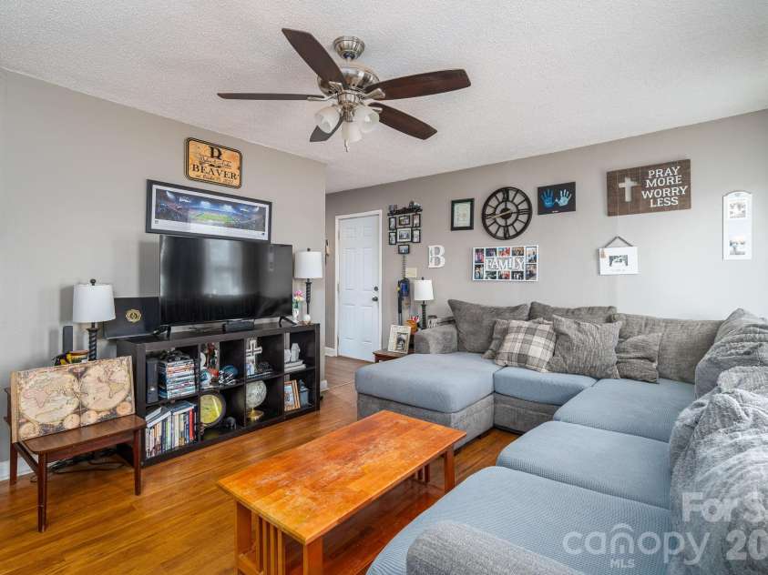 104 White Street, Casar, NC 28020.  MLS# CAR4368115, YatesRealty ID 14250. Living Room