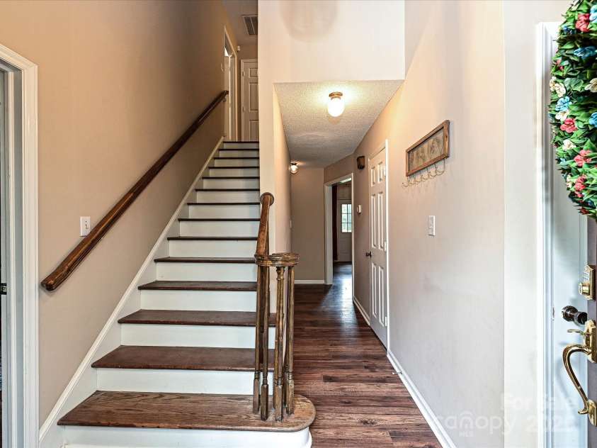 2437 Woodleigh Drive, Gastonia, NC 28056.  MLS# CAR4255182, YatesRealty ID 14250. Stair/ Foyer