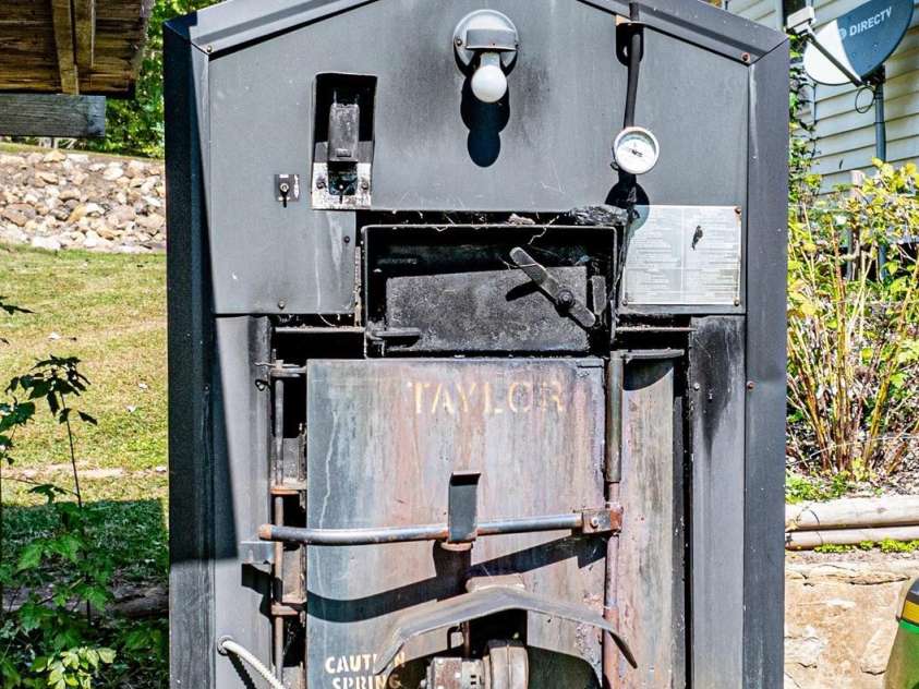 2906 Rabbit Skin Road, Waynesville, NC 28785.  MLS# CAR4183385, YatesRealty ID 14265. Wood fired boiler (backup heat)