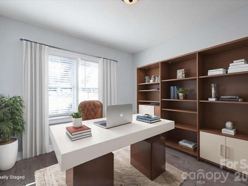 406 Robinson Clemmer Road, Dallas, NC 28034.  MLS# CAR4344855, YatesRealty ID 14265. Bedroom #2 Virtually Staged