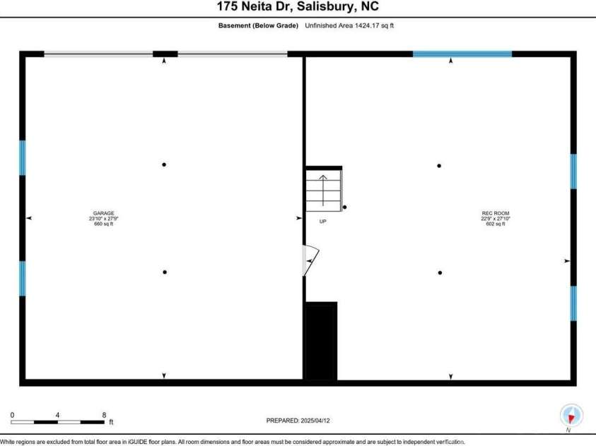 175 Neita Drive, Salisbury, NC 28147.  MLS# CAR4243753, YatesRealty ID 14287. 