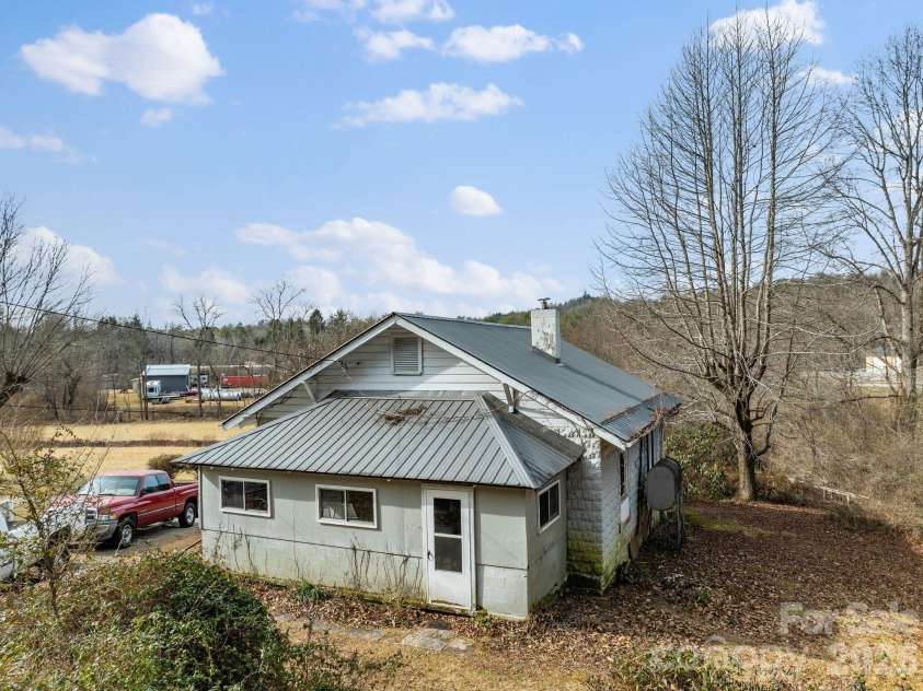 146 and 148 Monteith Road, Brevard, NC 28712.  MLS# CAR4342574, YatesRealty ID 1429. 148 Monteith Road - Back