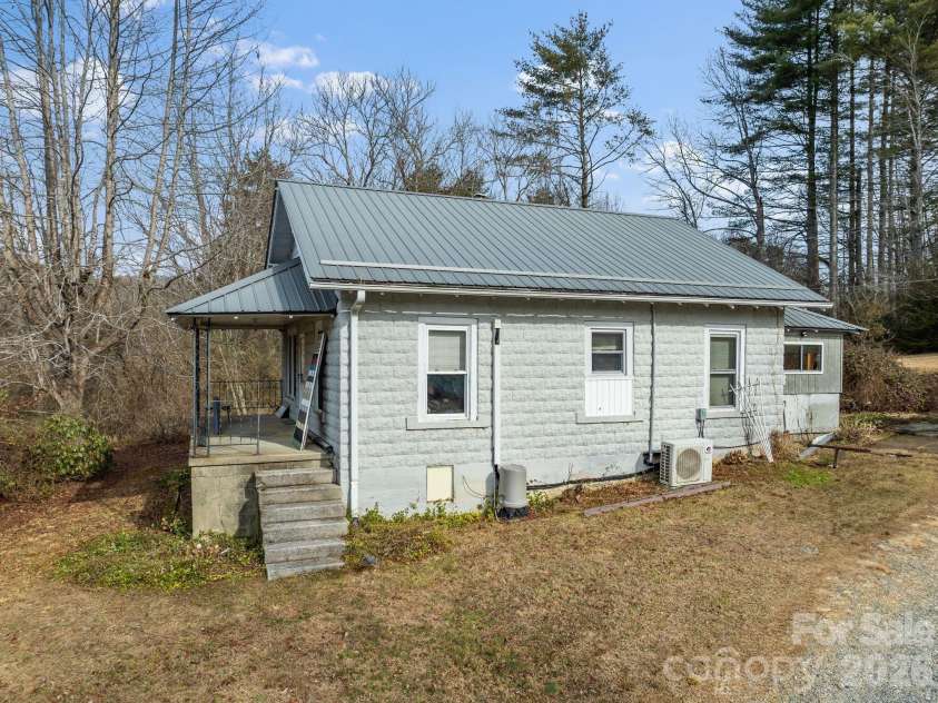 146 and 148 Monteith Road, Brevard, NC 28712.  MLS# CAR4342574, YatesRealty ID 1429. 148 Monteith Road - Front/Side