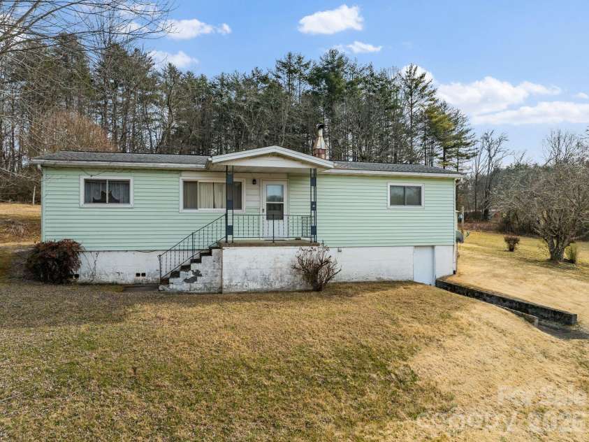 146 and 148 Monteith Road, Brevard, NC 28712.  MLS# CAR4343825, YatesRealty ID 1429. 146 Monteith Road - Front