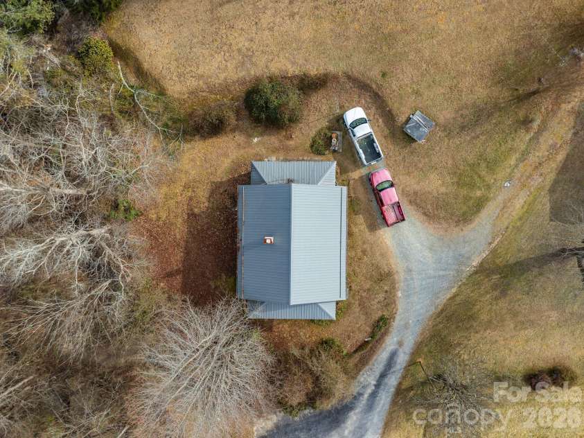 146 and 148 Monteith Road, Brevard, NC 28712.  MLS# CAR4343825, YatesRealty ID 1429. 148 Monteith Road - Aerial