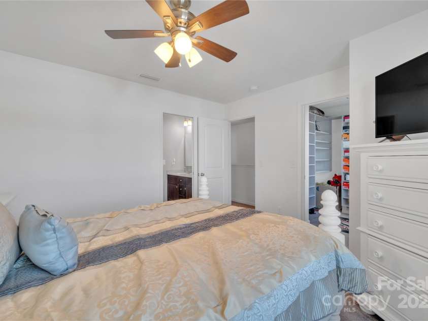 3578 Saddlebrook Drive, Midland, NC 28107.  MLS# CAR4252772, YatesRealty ID 14291. Second bedroom on second floor.