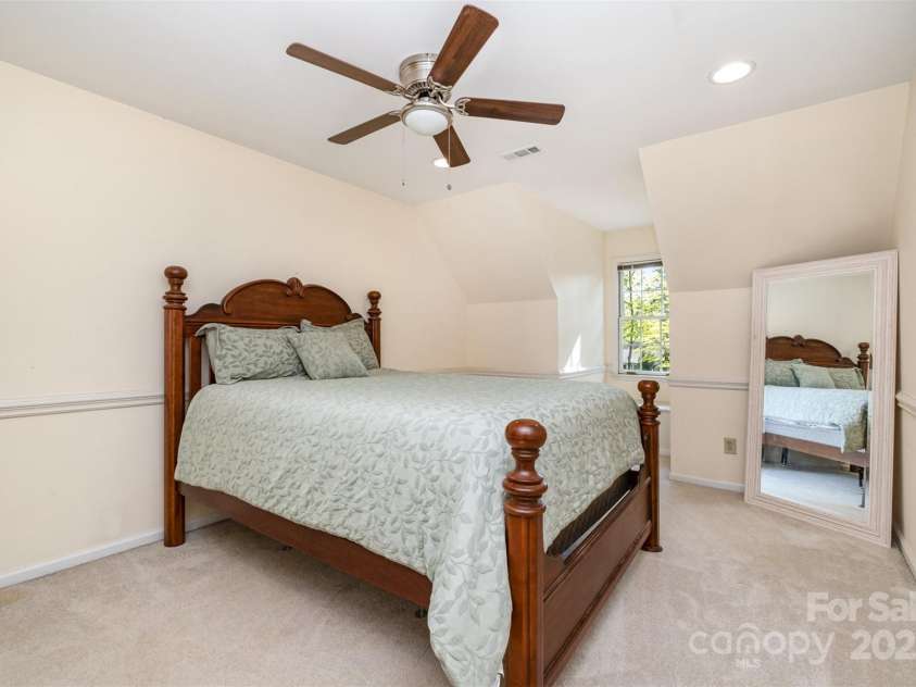 119 Lakenheath Lane, Matthews, NC 28105.  MLS# CAR4241430, YatesRealty ID 14292. Fourth bedroom upper level