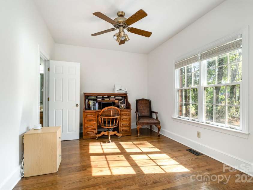119 Lakenheath Lane, Matthews, NC 28105.  MLS# CAR4241430, YatesRealty ID 14292. Second bedroom /Office on main floor w/guest bath