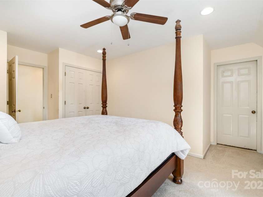 119 Lakenheath Lane, Matthews, NC 28105.  MLS# CAR4241430, YatesRealty ID 14292. Third bedroom with closet and storage room