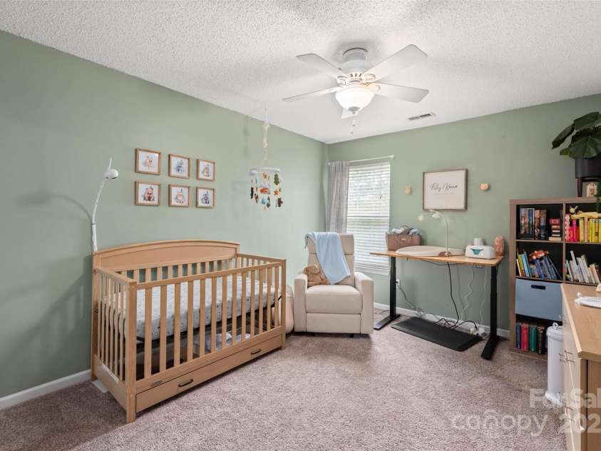 8604 Cedardale Ridge Court, Charlotte, NC 28269.  MLS# CAR4245985, YatesRealty ID 14295. One of two secondary bedrooms