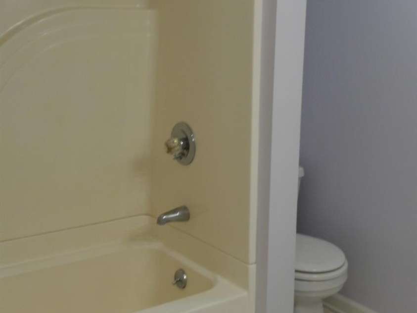 917 Zeline Avenue, Valdese, NC 28690.  MLS# CAR4228522, YatesRealty ID 1430. Second floor bathroom