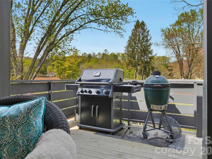 71 Hidden Pond Lane, Brevard, NC 28712.  MLS# CAR4367829, YatesRealty ID 14300. Great views while you are grilling.