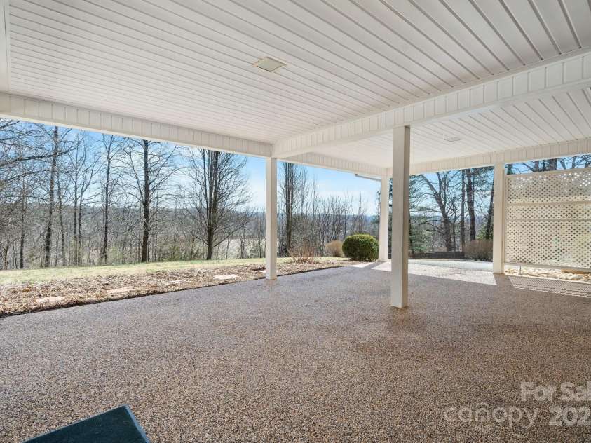 2866 Old Morganton Road, Lenoir, NC 28645.  MLS# CAR4261191, YatesRealty ID 14309. View from the front carport
