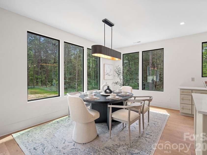 10920 McCoy Road, Huntersville, NC 28078.  MLS# CAR4366562, YatesRealty ID 14313. Dining area 