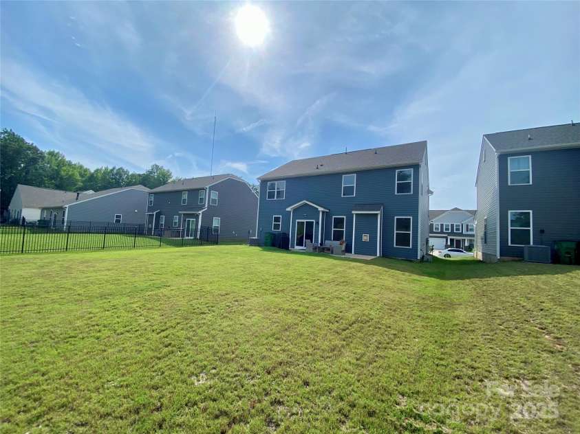7024 Wheyfield Drive, Charlotte, NC 28215.  MLS# CAR4261523, YatesRealty ID 14325. Back of home
