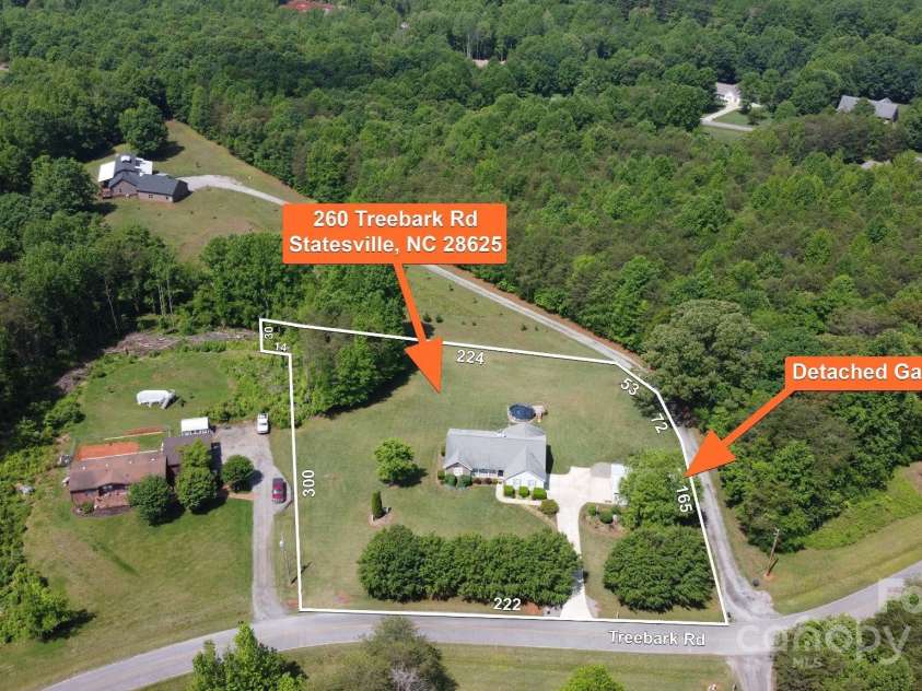 260 Treebark Road, Statesville, NC 28625.  MLS# CAR4251812, YatesRealty ID 14331. 