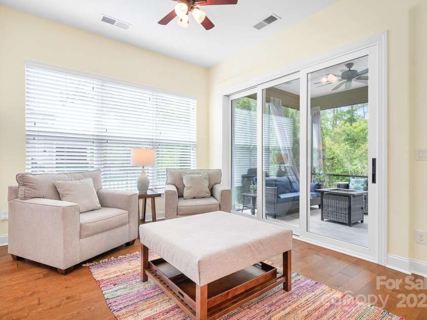 4902 Looking Glass Trail, Denver, NC 28037.  MLS# CAR4250662, YatesRealty ID 14354. Sunroom With Rolling Doors To Screened Porch