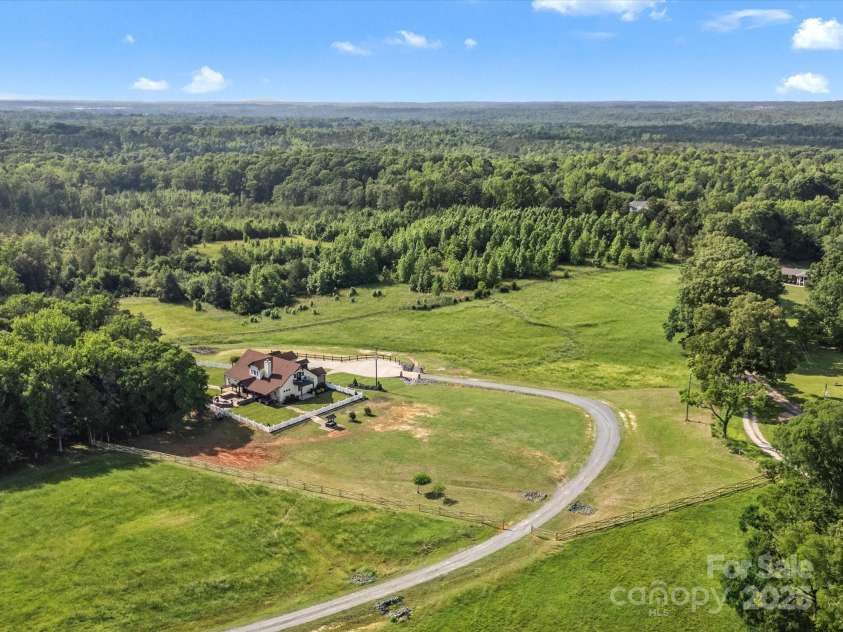 2521 Neely Store Road, Rock Hill, SC 29730.  MLS# CAR4258625, YatesRealty ID 14356. Aerial View