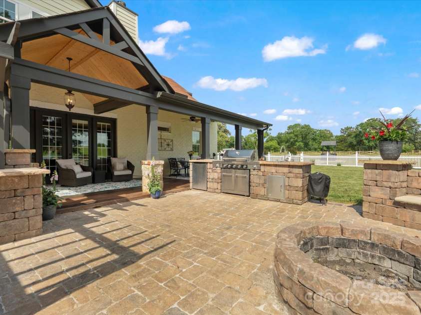 2521 Neely Store Road, Rock Hill, SC 29730.  MLS# CAR4258625, YatesRealty ID 14356. Rear Patio