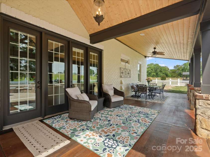 2521 Neely Store Road, Rock Hill, SC 29730.  MLS# CAR4258625, YatesRealty ID 14356. Rear Terrace